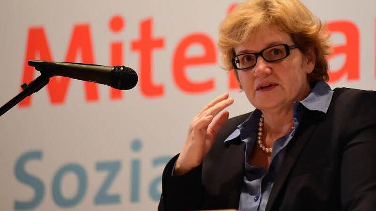 Auch die Parlamentarische Staatssekretärin im Bundesministerium für Arbeit und Soziales, Anette Kramme (SPD) aus Bayreuth, hat den Sachverhalt geprüft. Foto: Stephan-Herbert Fuchs