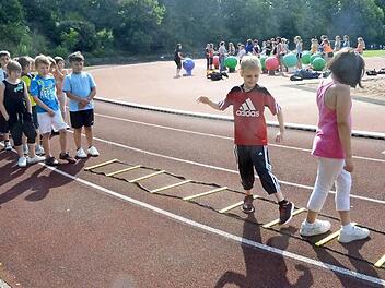 Sportfeste wie "Franken aktiv" für Schüler und Jugendliche werden vom Landkreis Kronach über den BLSV-Kreisverband gefördert. Ein Sportverein muss lediglich einen Antrag auf finanzielle Unterstützung stellen.  Foto: Archiv/Karl-Heinz Hofmann