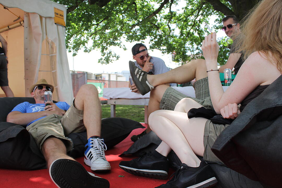 Rock im Park - das sind auch schrille Outfits!