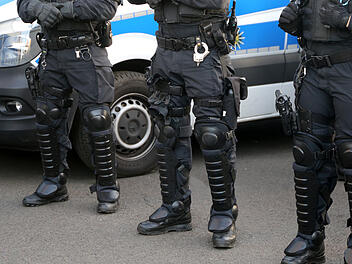 SEK, SEK-Einsatz, Polizeeinsatz, Großeinsatz