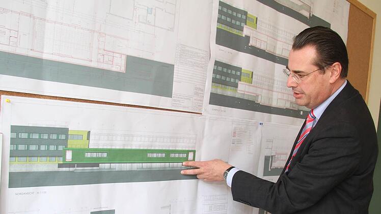 Umbaupläne am MGF-Gymnasium.  Foto: Sonja Adam