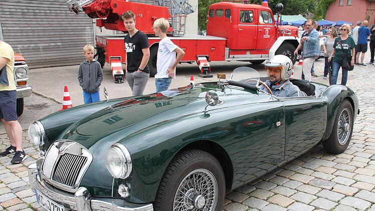 Impressionen vom Oldtimertreffen.Foto: Stephan Stöckel
