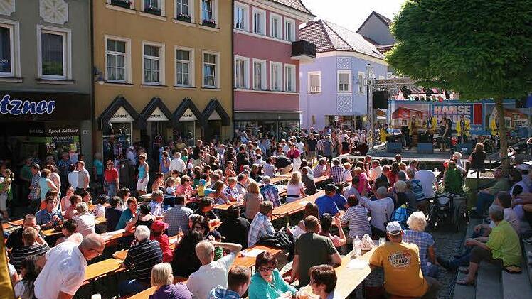 Auf gutes Wetter und starken Zuspruch beim Stadtfest hoffen die Verantwortlichen auch in diesem Jahr. Foto: Archiv/Stadt Bad Brückenau