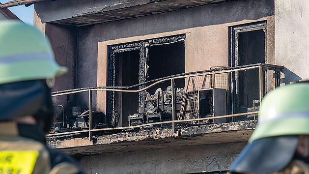 Brand in Fl&uuml;chtlingsunterkunft in W&ouml;rth am Main - Kripo ermittelt