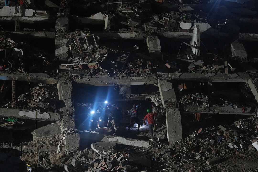 Nach den Erdbeben in Venezuela