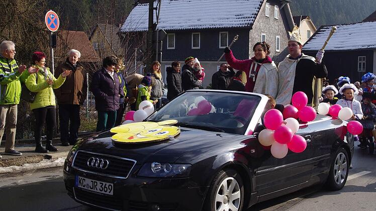 Das Prinzenpaar, Prinz Christian II. und Prinzessin Stefanie I. Foto: Heike Schülein