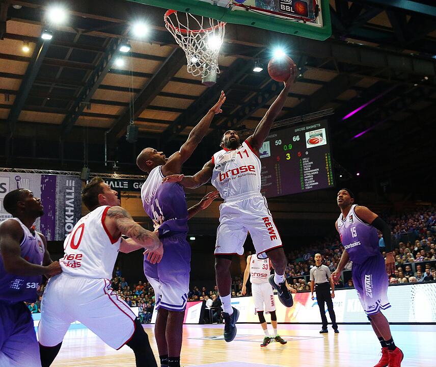 Beko-BBL 2015/16:  Spieltag 4, BG Gšttingen - Brose Baskets Bamberg