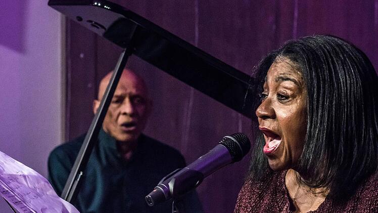 Melba Joyce: Jazz-Legenden gastierten in Coburg.Foto: Jochen Berger