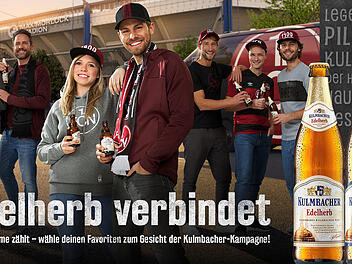 Die Votingphase für die neuen Werbegesichter von Kulmbacher Edelherb läuft