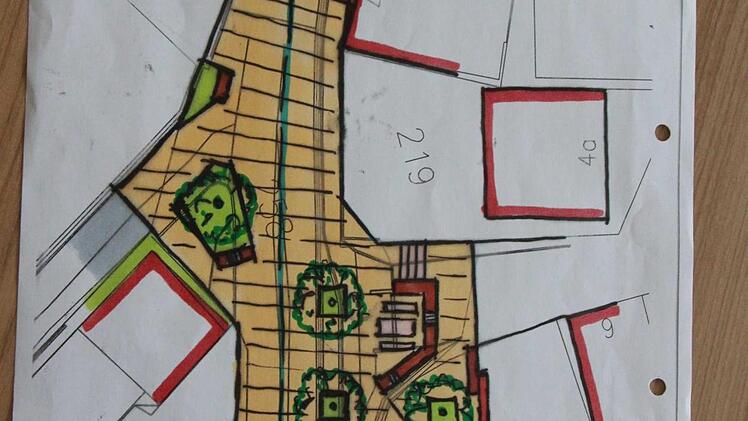 Dorfplatz statt Bushaltestelle
