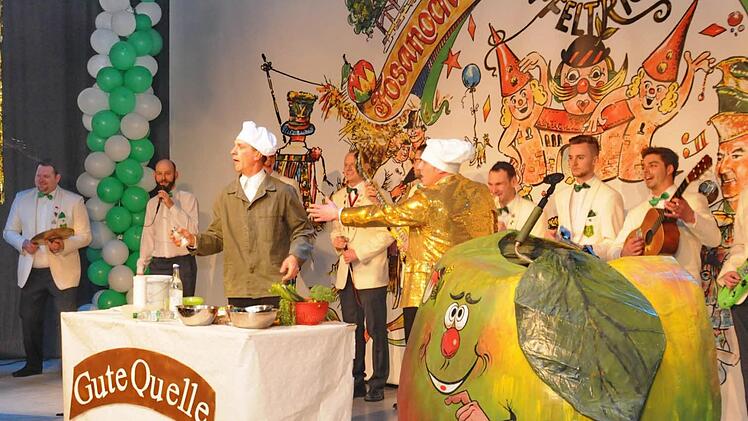 Die Aktiven zeigten auf der Bühne die ganze Vielfalt der Fosanocht.