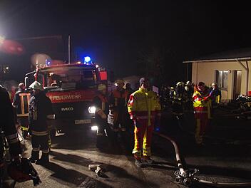 Wohnhausbrand in Schm&ouml;lz. Foto: Marco Mei&szlig;ner