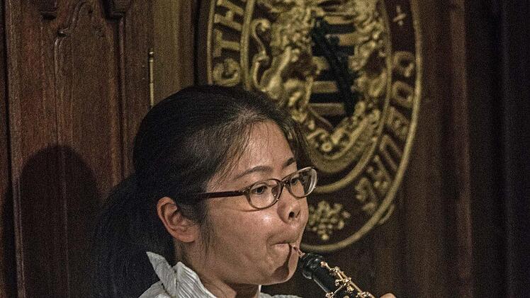 Das Ensemble Dreiraum gestaltete das Auftaktkonzert des Festivals Klanggrenzen. Foto: Jochen Berger