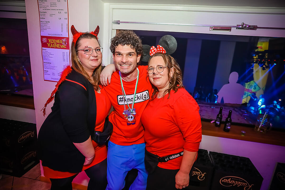 Beste Partystimmung in der Stadthalle