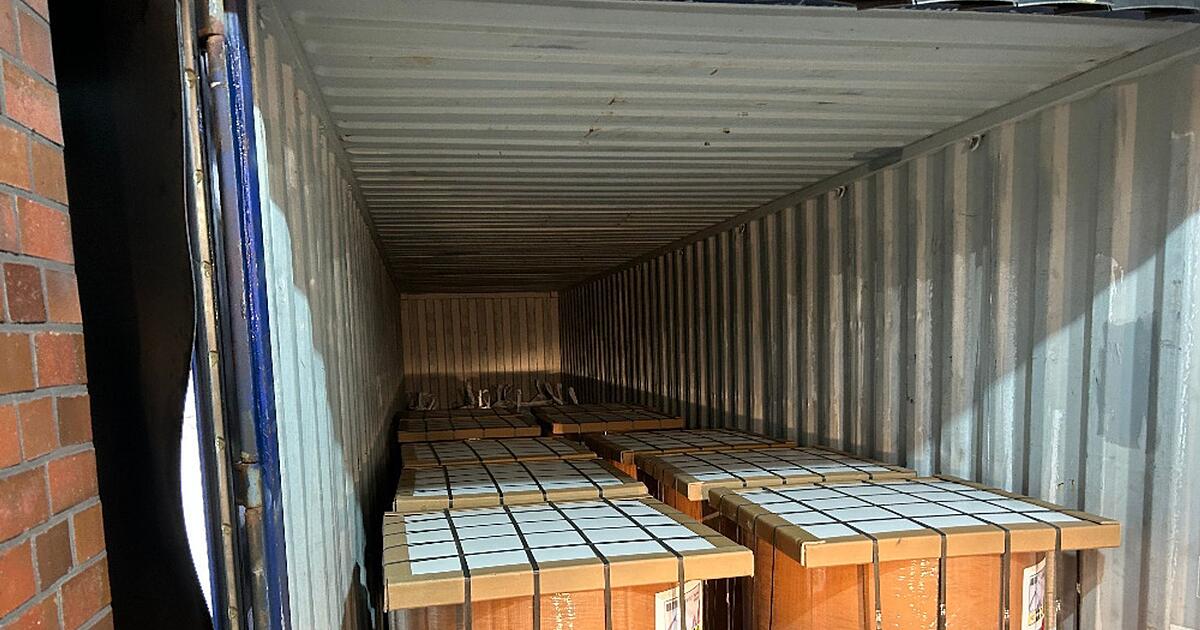Heroin-im-Wert-von-32-Millionen-Euro-in-Container-entdeckt