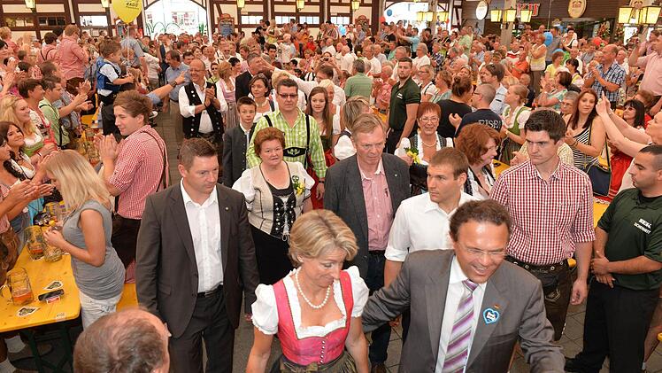 Die Kulmbacher Bierwoche hat begonnen. Foto: Ronald Rinklef