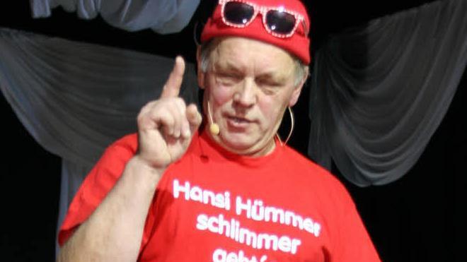 Als "Frankenrebell" tritt Hansi Hümmer beim Wettbewerb "Franken sucht den Supernarr" an. Unser Bild entstand bei der Prunksitzung am Samstag in Stadtsteinach. Foto: Archiv/Matthias Beetz