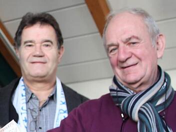 Rauswurf beim Weißen Ring: Alfons Hrubesch (rechts) und Peter Bürgin wurden von der Opferhilfeorganisation ausgeschlossen. Foto: Miriam Hegner