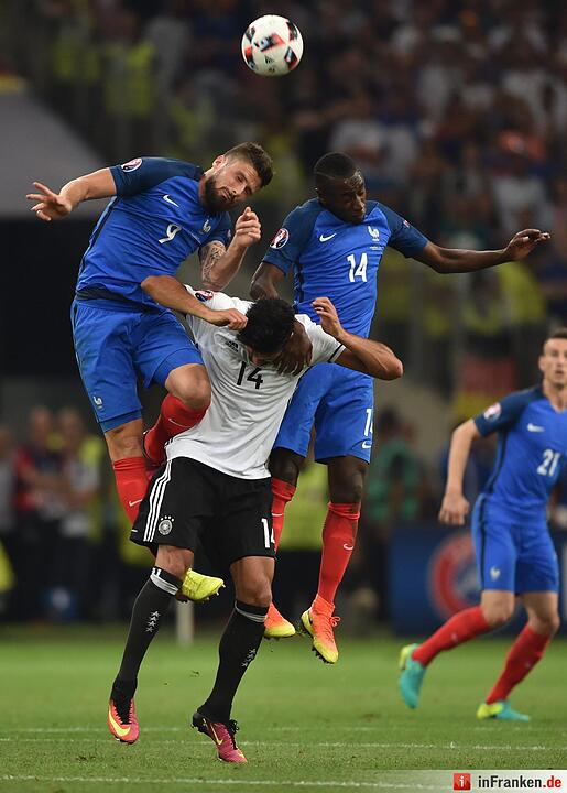 e bittere Niederlage der Deutschen