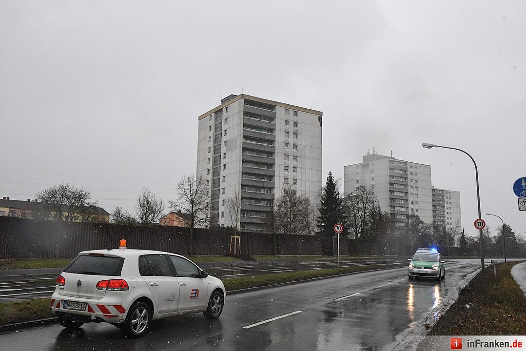 Berliner Ring in Bamberg gesperrt