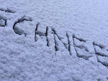 In der Nacht zum Mittwoch verwandelte sich der Regen in höheren Lagen in Schnee. Foto: Alexander Löffler