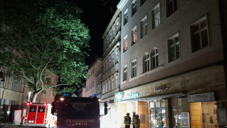 Bamberg: Wecker l&ouml;st n&auml;chtlichen Feuerwehreinsatz am Gr&uuml;nen Markt aus