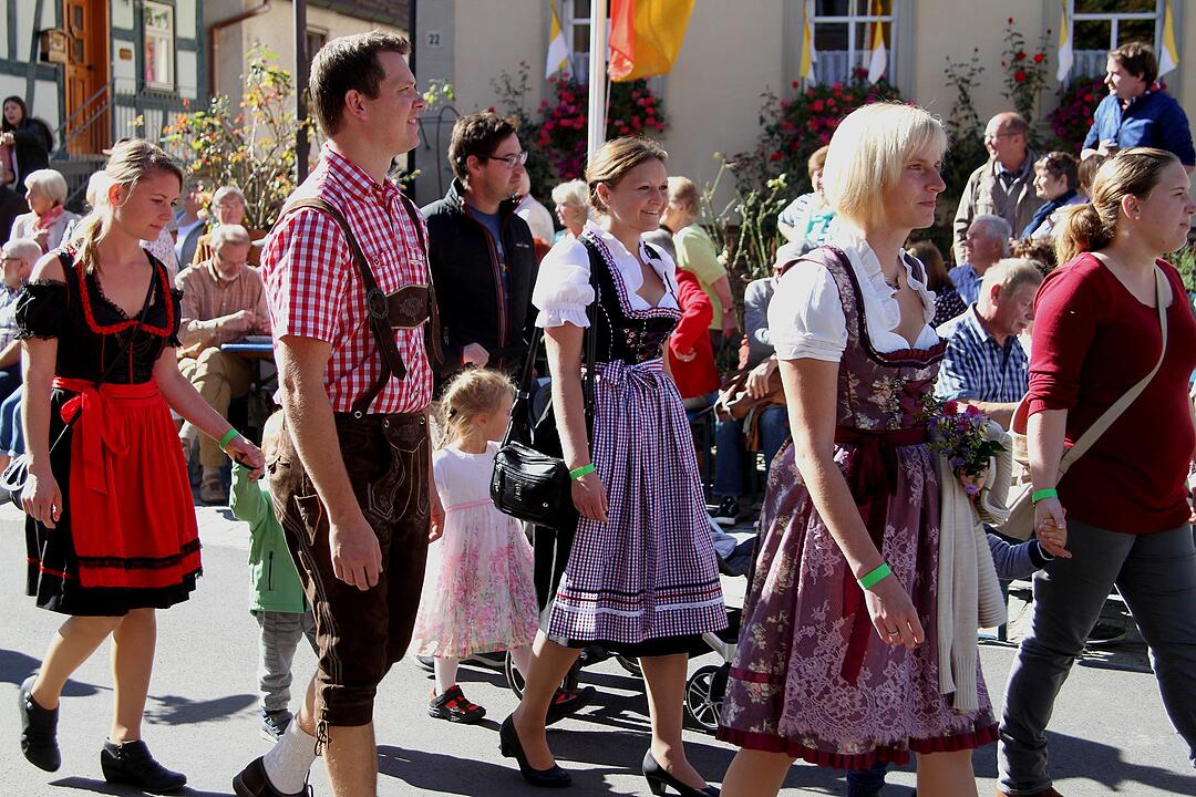 Erntedankumzug in Neubrunn