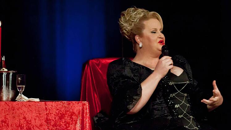 Daphne de luxe begeisterte ihr Publikum in Coburg. Foto: Jochen Berger