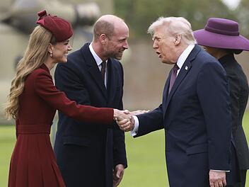 US-Präsident Trump besucht Großbritannien
