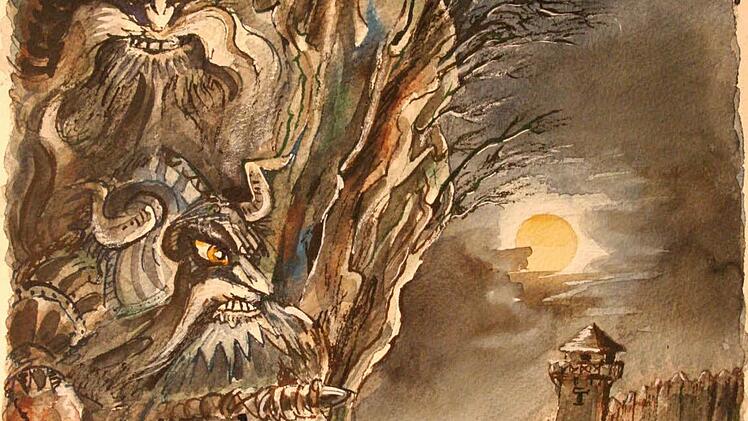 So stellt sich der Künstler Schmaußer den Limes vor.