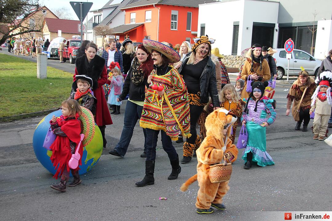 Faschingszug Oberhaid 2016
