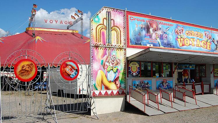 Zirkus Voyage in Bad Kissingen 2016. Foto: Sigismund von Dobschütz