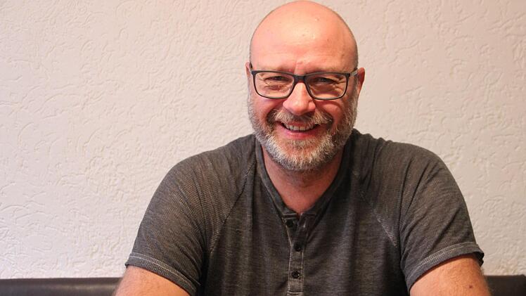 Der Münnerstädter Jens Ritter war zwischen 1985 und 1988 DJ im Münnerstädter Appollon.Heike Beudert