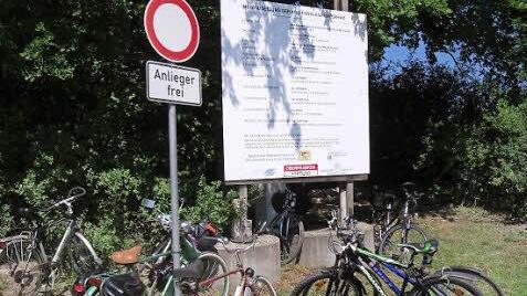Auch mit dem Fahrrad kommt man gut diesem Keller. Foto: Anette Schreiber