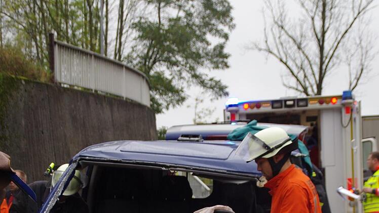 Unfall in Friedrichsburg. Foto: Marco Meißner