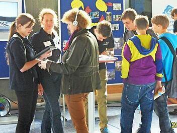 Es wird Informationen über mehr als 50 Berufe geben.