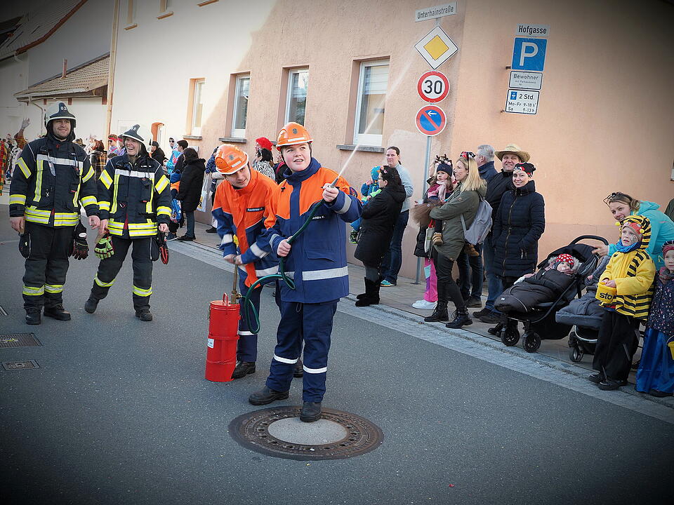 Faschingszug der 1. Großen Bad Brückenauer Karnevalsgesellschaft