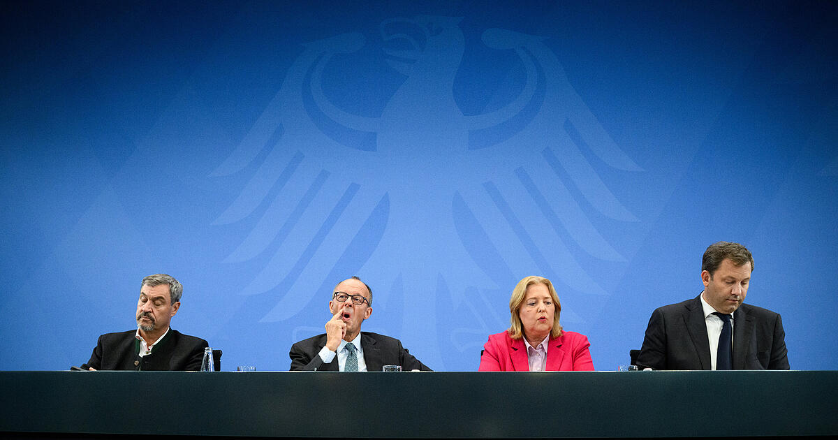 An end to noise and crisis? This is how the CDU/CSU and SPD want to start ...