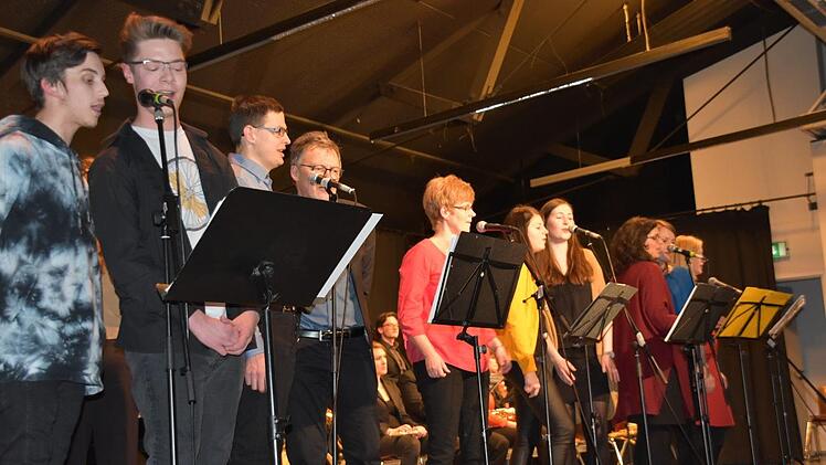 Der Projektchor "Vischer Voices"Uschi Prawitz