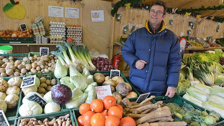 Marktkaufmann Dieter Peterhänsel: ,Die Studis gehörenauch zu Bamberg und zeichnen die Stadt aus!'