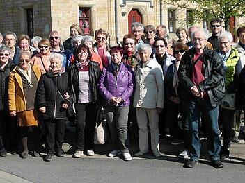 Frankenbund besichtigte Gotha und Schloss Friedenstein