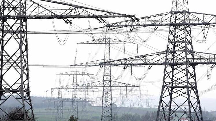 Der Marktgemeinderat Mitwitz ist gegen eine 380-Kilovolt-Stromleitung, so wie sie hier zu sehen ist.Archiv/Marcus Führer