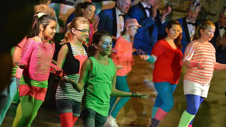 Die Tanzgruppe des TV Ebern