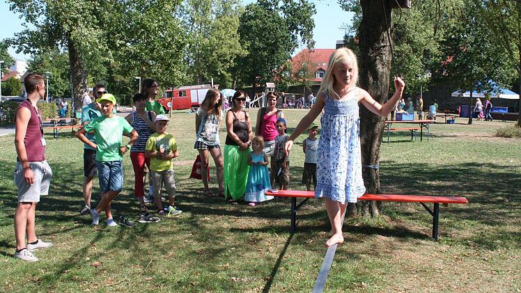 Für die Kinder war einiges geboten. Foto: Evi Seeger