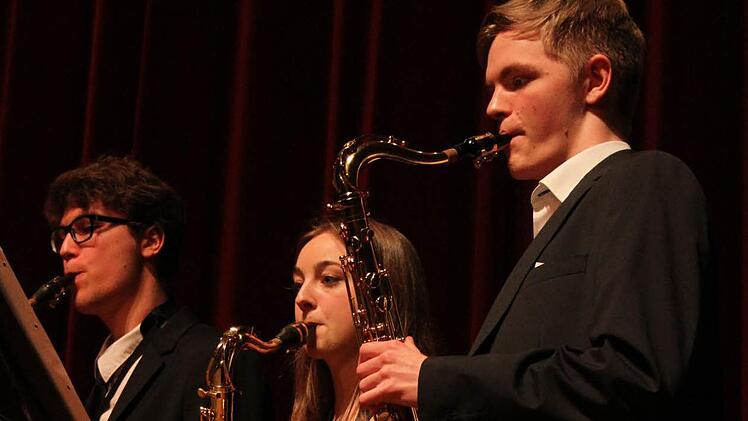 Das Saxofonensemble zeigte eine tolle Leistung. Foto: Sonja Adam