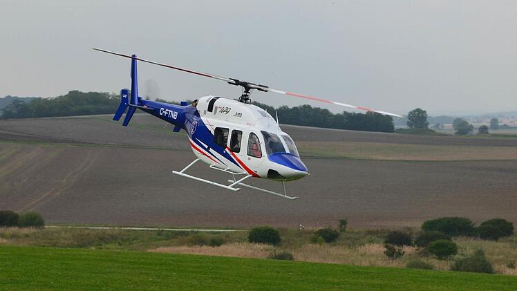 Helikopter werden am Wochenende ihre Runden ziehen.  Foto: Modellflugclub Coburg