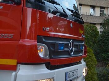 Mehrere Feuerwehreinsätze gab es in der Nacht in Bad Kissingen. Foto: Peter Rauch