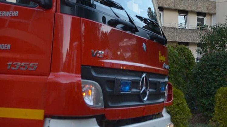 Mehrere Feuerwehreinsätze gab es in der Nacht in Bad Kissingen. Foto: Peter Rauch