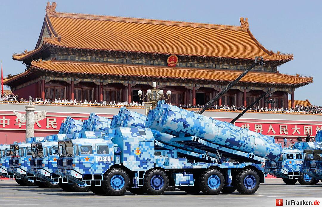 Militärparade in China