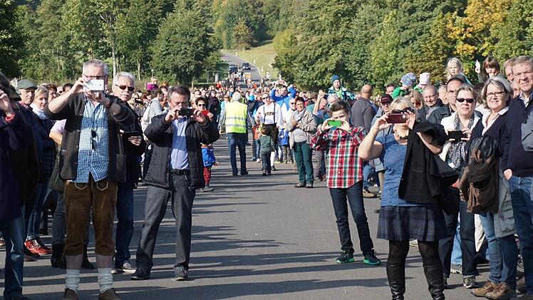 Impression vom Weideabtrieb. Foto: Marion Eckert